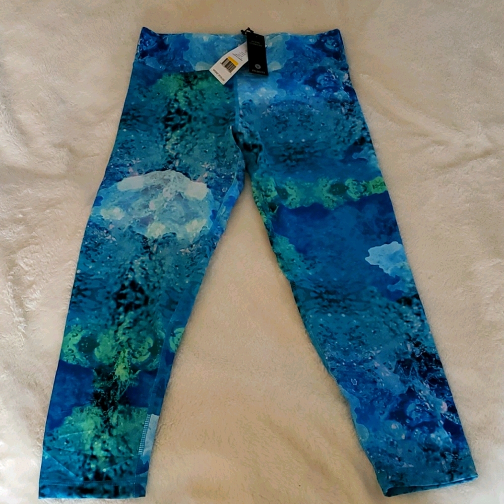 Velocity capri workout leggings tights sz S